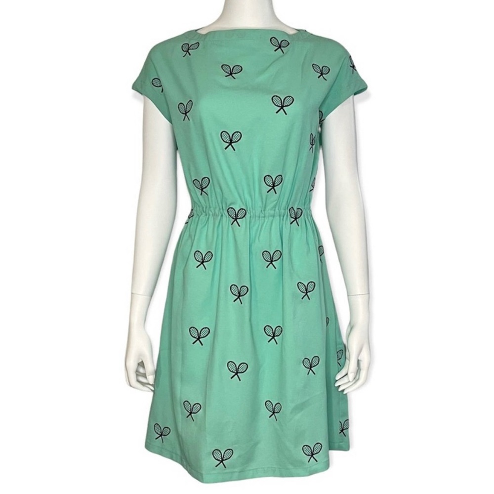 Pepaloves Embroidered Tennis Racket Dress